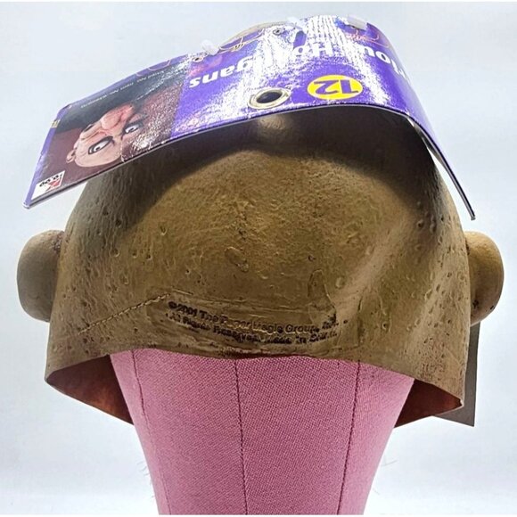 Vintage PMG Mask Pumpkin Time Hair-Larious Hooligans Big Nose Mustache Grandpa - Picture 3 of 8